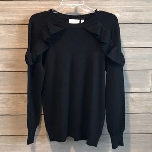 R D style thick & soft sweater large
